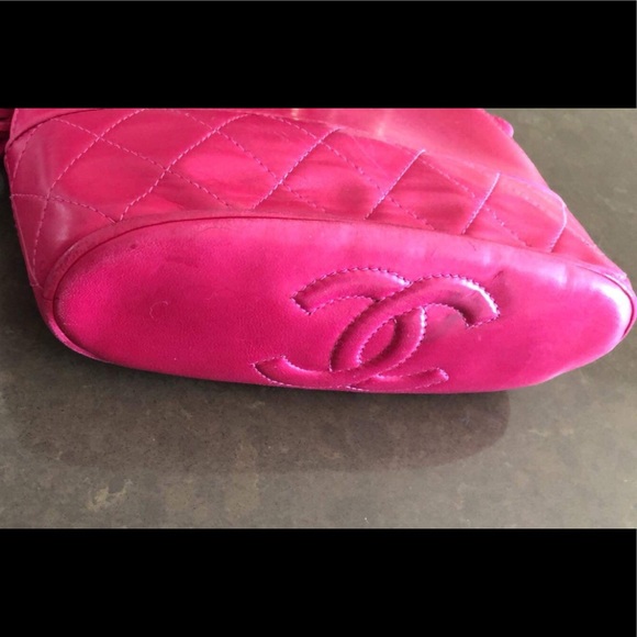 Authentic Vintage Chanel Pink Flap - Picture 6 of 6